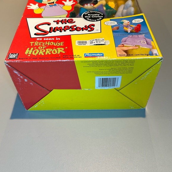 The Simpsons Krusty the Clown Talking Doll Treehouse of Horror Y2K Rare - Picture 5 of 16